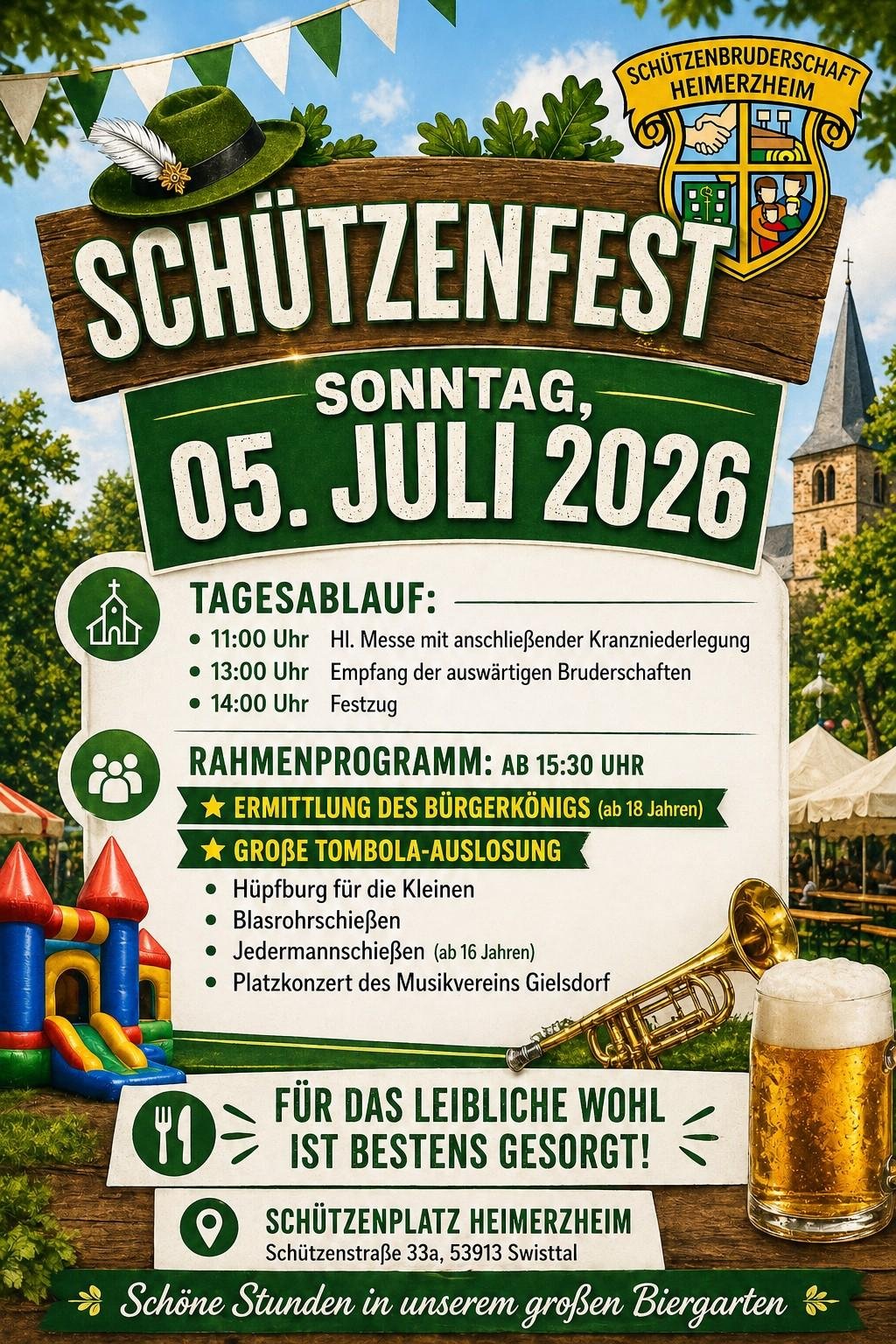 Schuetzenfest Plakat 2026